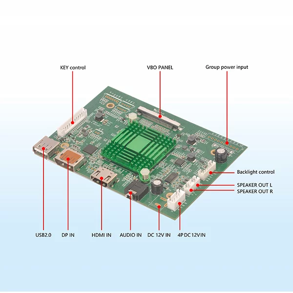 4K UHD Industrial monitor driver board